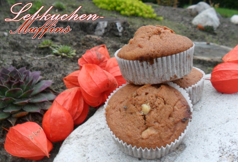 {Rezept} Lebkuchen-Muffins - BANANENMARMELADE