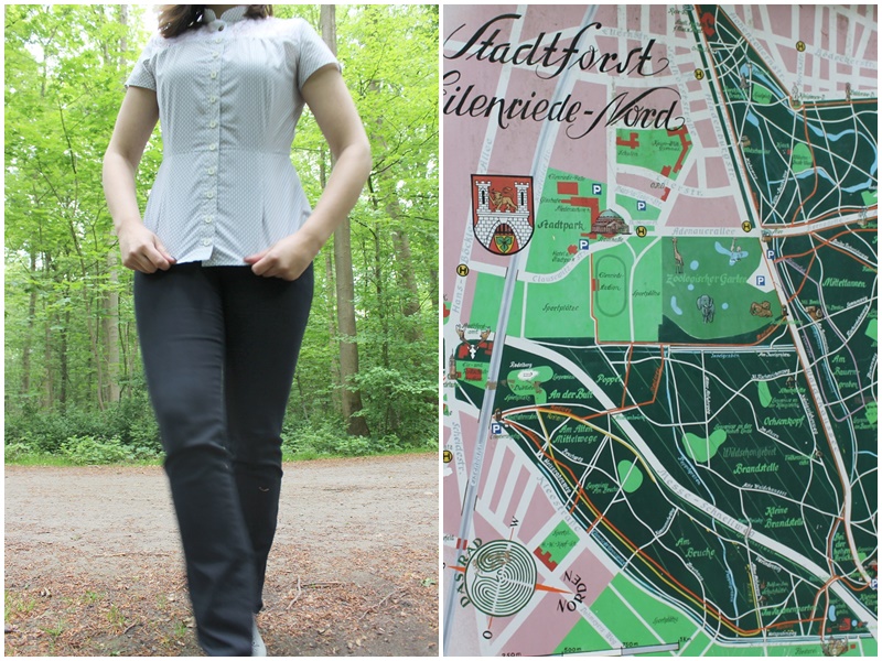 {genäht} Meine erste richtige Bluse - Dolores! - BANANENMARMELADE