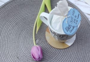 Brownies in a cup Geschenkidee DIY