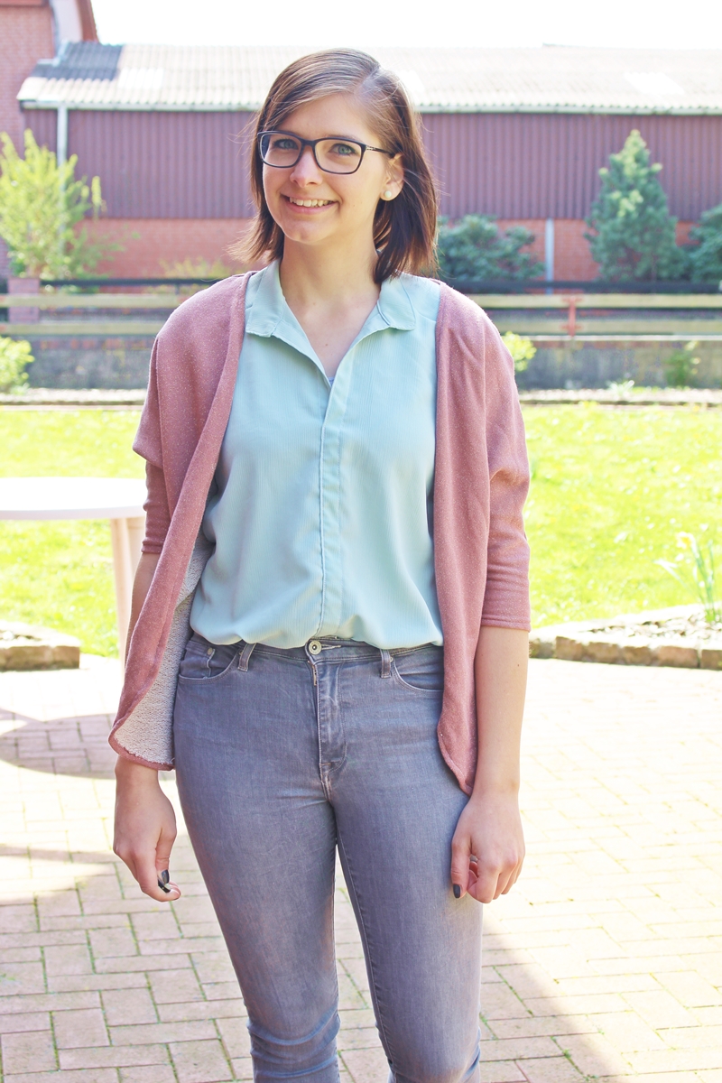 {genäht} Strickcardigan für den Frühling - BANANENMARMELADE
